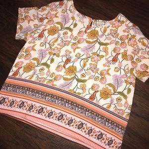 Beautiful floral blouse